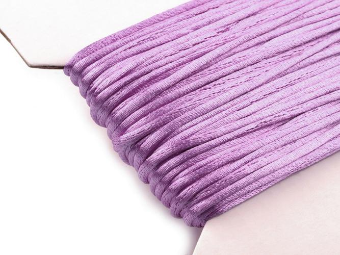 Satinschnur  Ø2mm  lila